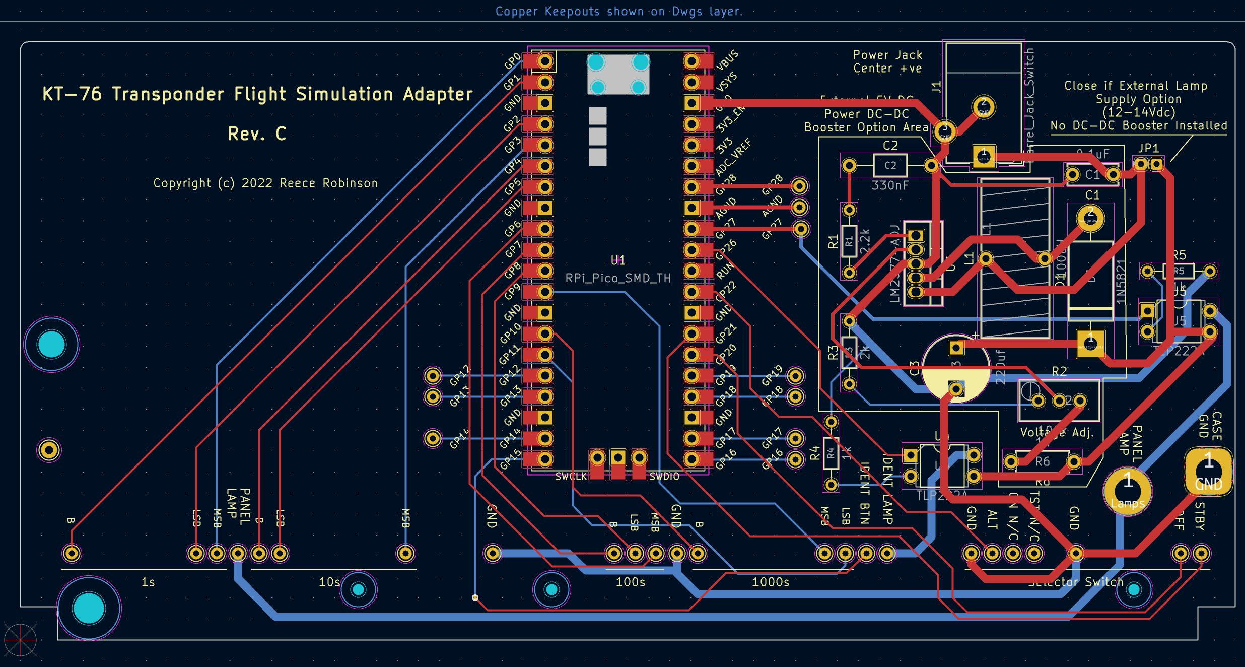 Transponder PCB Layout