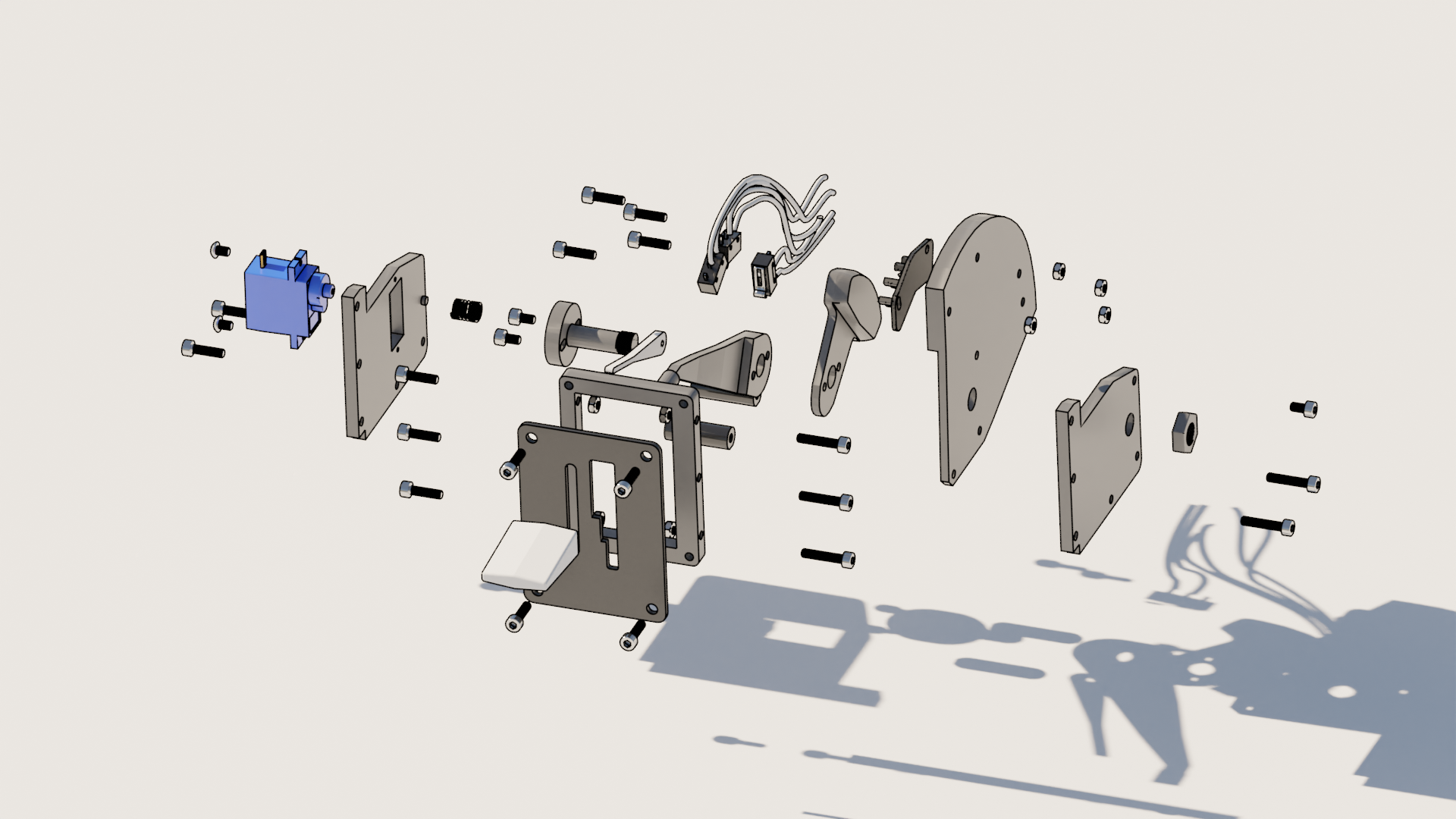 exploded right-front